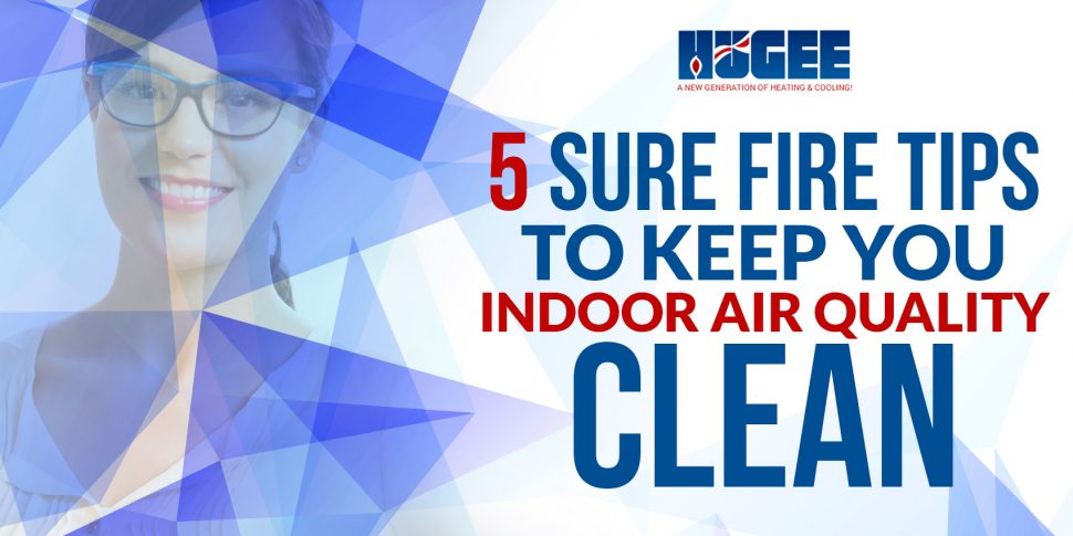 5 Sure-Fire Tips To Keep Your Indoor Air Quality Clean