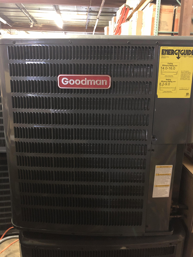 Goodman (discounted) 2 ton 14-16 SEER heat Pump